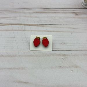 Wooden Christmas Light Earrings Bundle